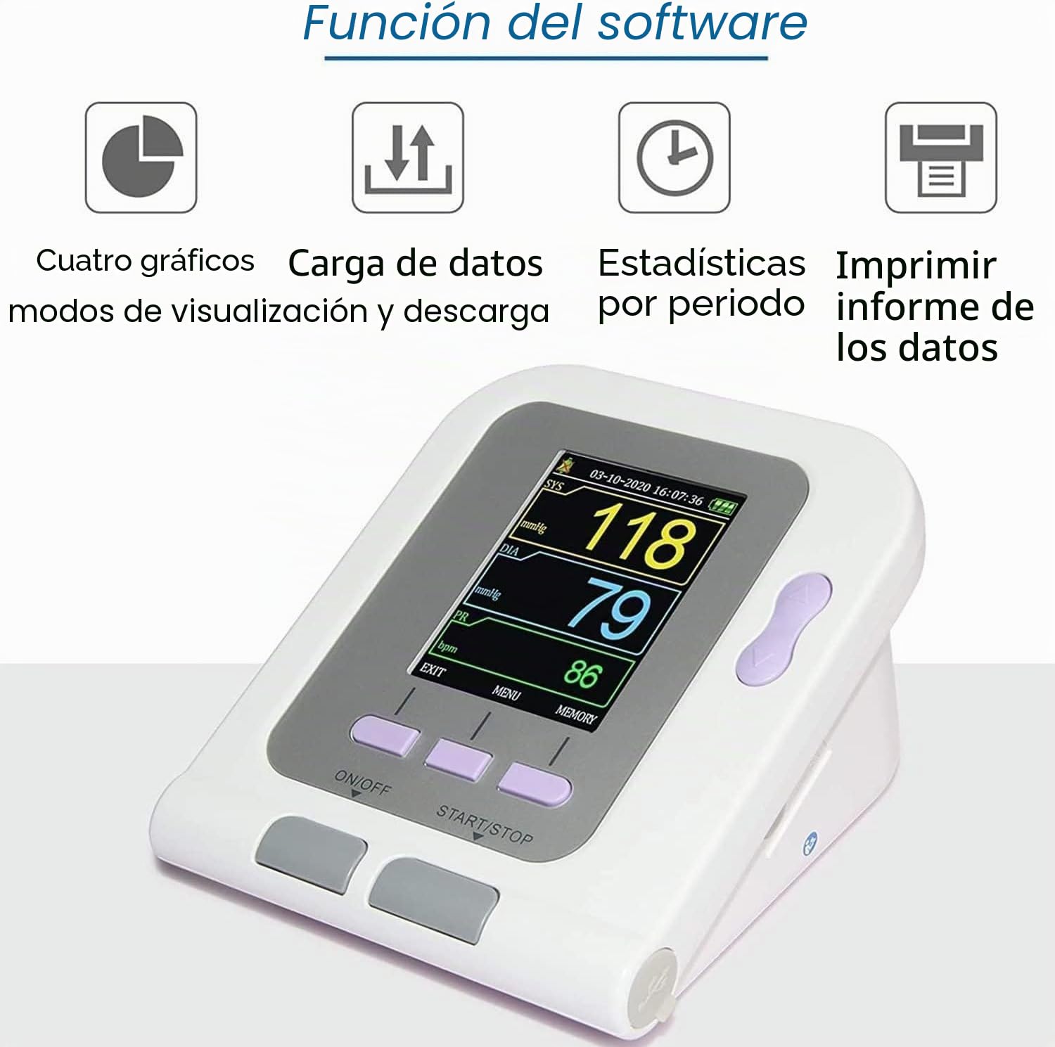 Digital Veterinario Medidor Tension Arterial, Monitor De Presión Arterial Veterinario Digital,Veterinario/Animal Gato/Perro Monitor Electrónico Automático De Presión Arterial