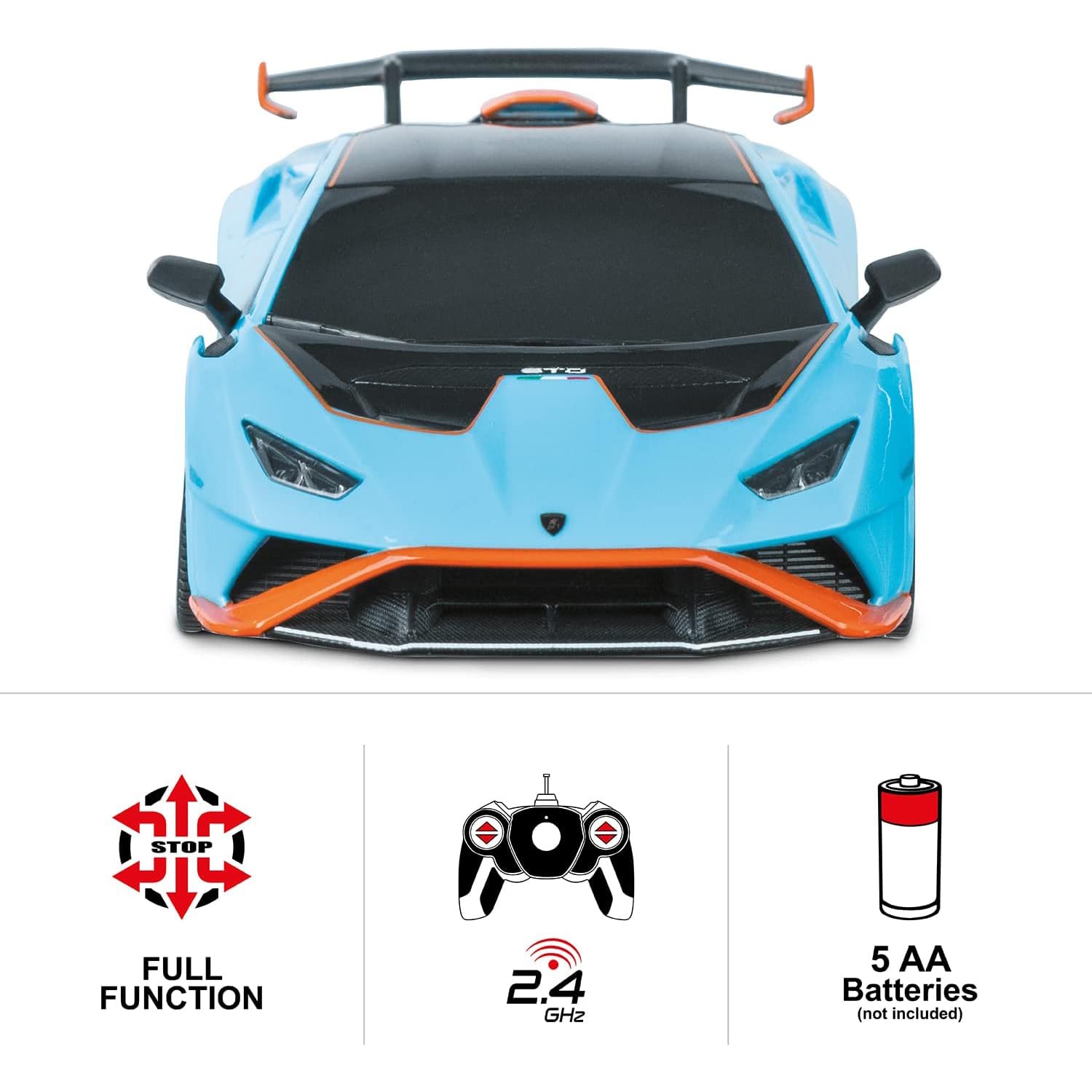 Voiture Télécommandée Lamborghini Huracan STO Mondo Motors | Échelle 1