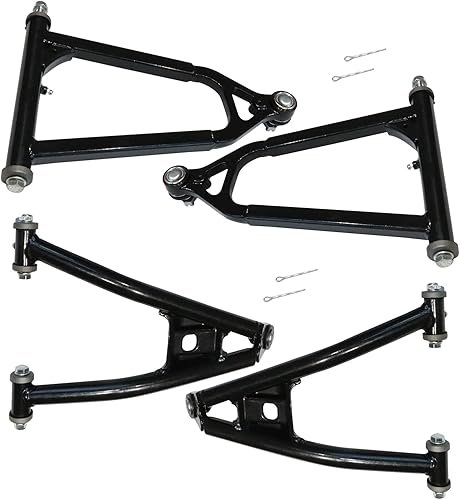 Delantero Superior Inferior Izquierdo Y Derecha A-Arms Negro Para 2004-2013 YFZ450