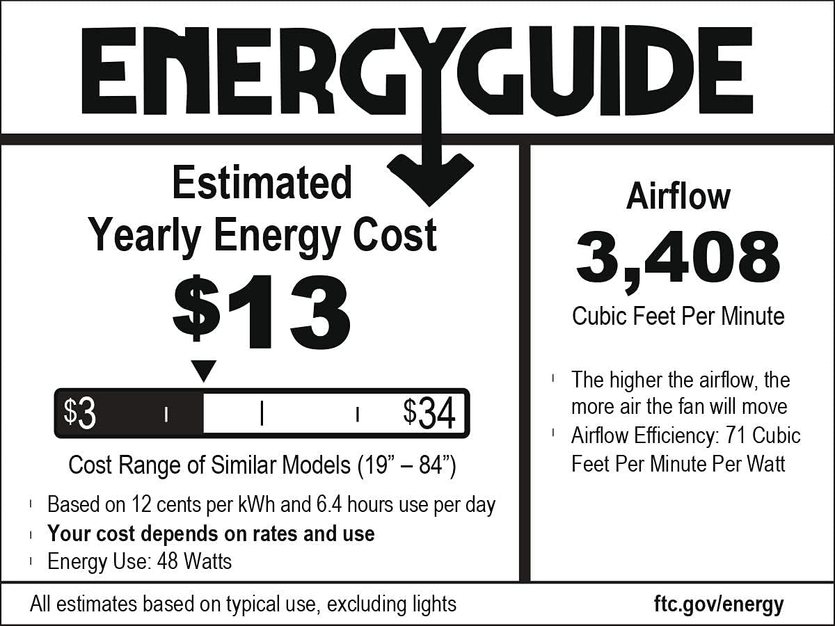 Hunter Fan 52 inch Contemporary Matte Silver Indoor Ceiling Fan with Light and Remote Control (Renewed)