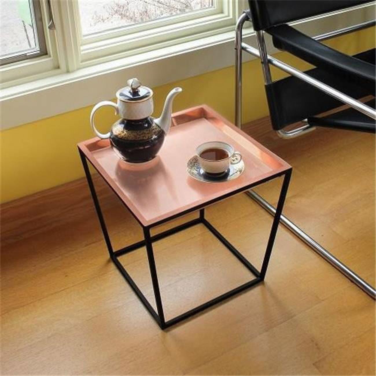 Arne Stand with Copper Tray Short