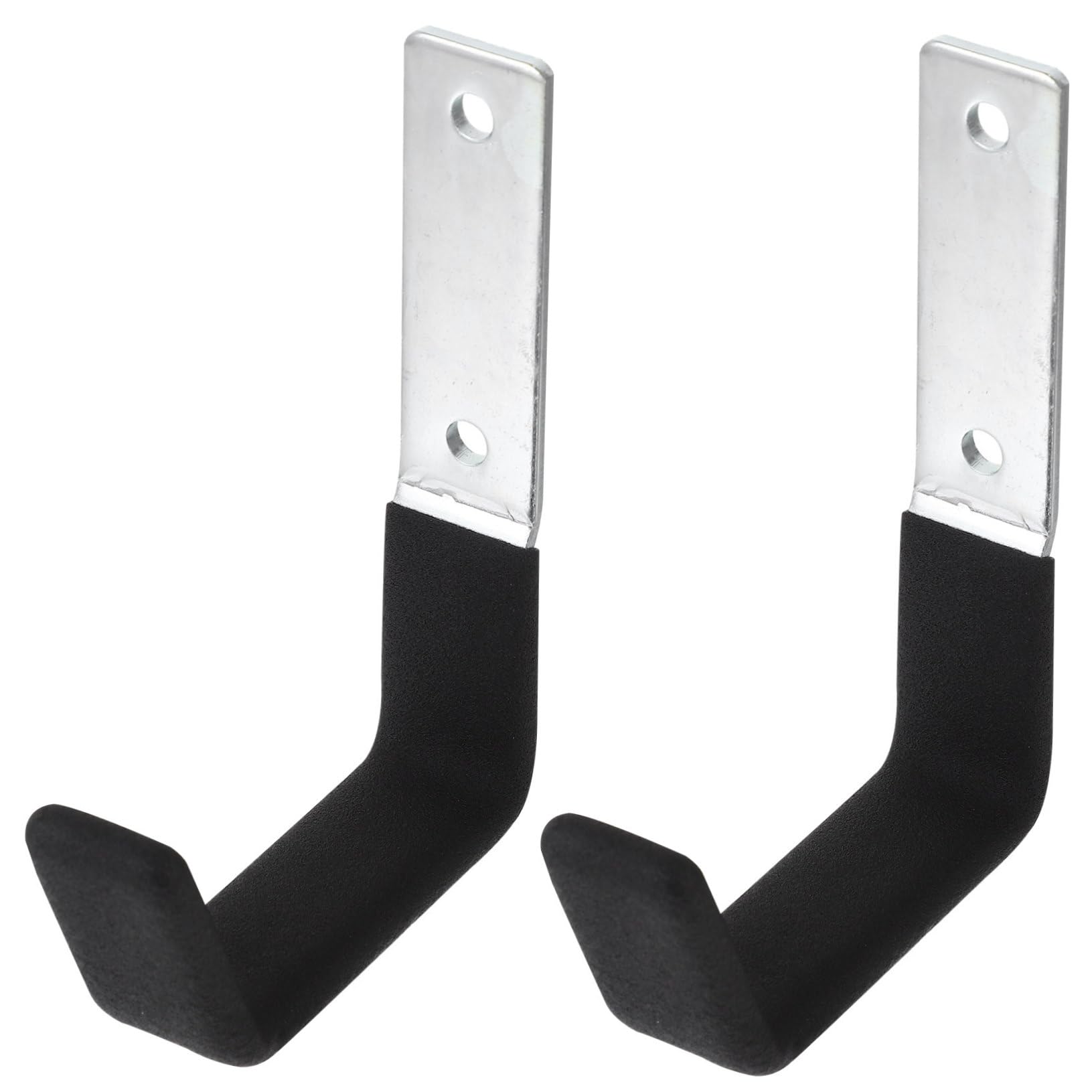 VILLCASE 4 Set Ganci Da Muro Pesanti Per Garage Organizer Inossidabile Per Utensili E Attrezzature Facile Installazione E Massima Stabilità Per Spazi E Giardino 2 Pezzi*4