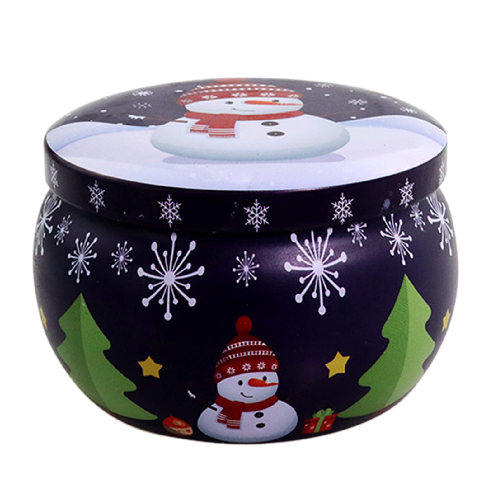 Eladcncmc H Candle Tins Wit Christmas Candle Jars Empty Candle Tins For Making Candle Candle Making Jars