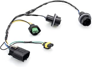 HOPUT Silverado Headlight Wiring Harness, 645-745 645745 645 745 15841609 25962806 Headlight Wire Harness Compatible with 2008 2009 2010 2011 2012 2013 2014 Silverado 1500 2500HD 3500HD