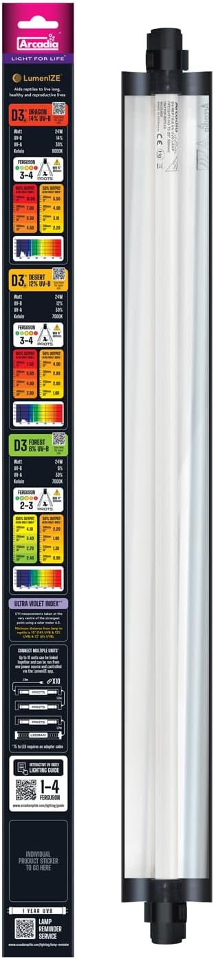 Arcadia LumenIZE UVB Kit 6% 24"