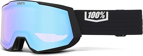 Miniatura 2 de 100% SNOWCRAFT XL HiPER - Gafas protectoras de alta calidad (negro/plateado, lente espejo plateado)