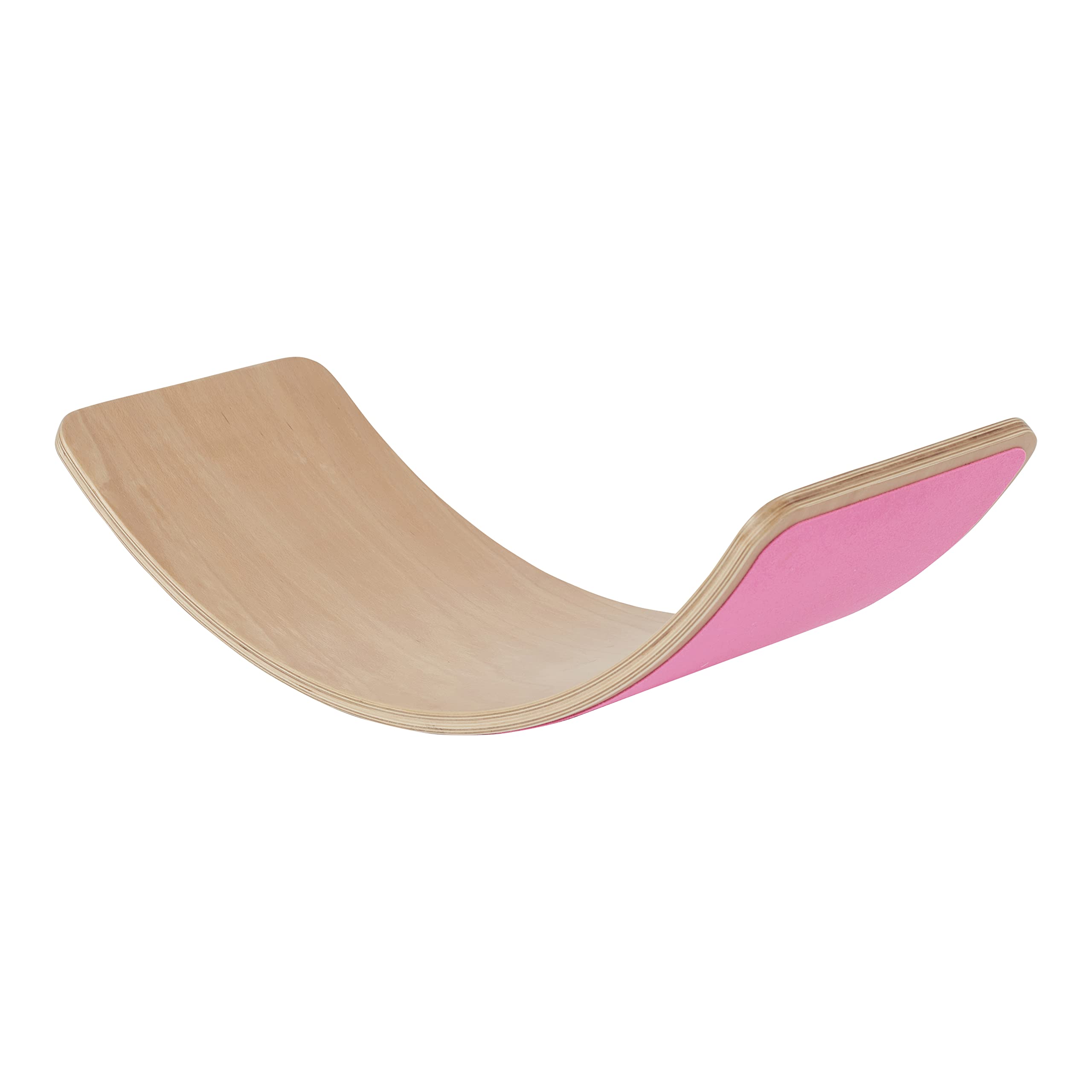 ECR4Kids Balance Board, Montessori Toy, Bright Pink