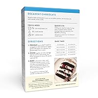 Vista 4 de King Arthur - Mezcla para pastel de chocolate sin gluten: Postre rico, húmedo y delicioso para cumpleaños y ocasiones especiales - Mezcla