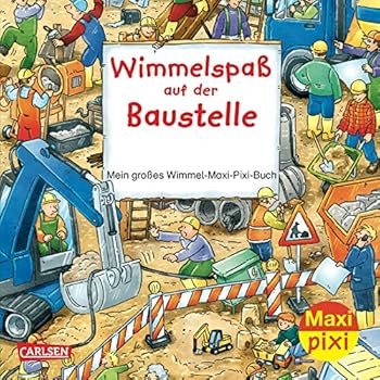 Paperback Maxi-Pixi Wimmelspaß auf der Baustelle [German] Book