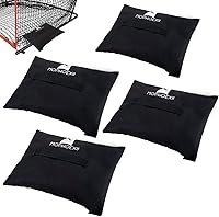 MOPHOEXII Sports Net Sandbags - Heavy Duty Weighted Anchor Bags for Baseball, Soccer Goals, Golf, Football, Hockey Nets - 4 Pack