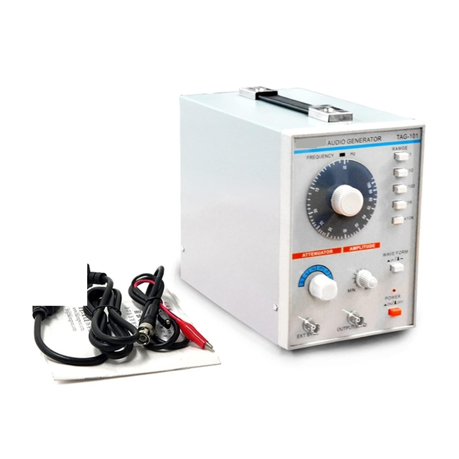 Frequenzgenerator TAG-101 Niederfrequenz-Signalgeneratorquelle 10 Hz–1 MHz für Stressabbau
