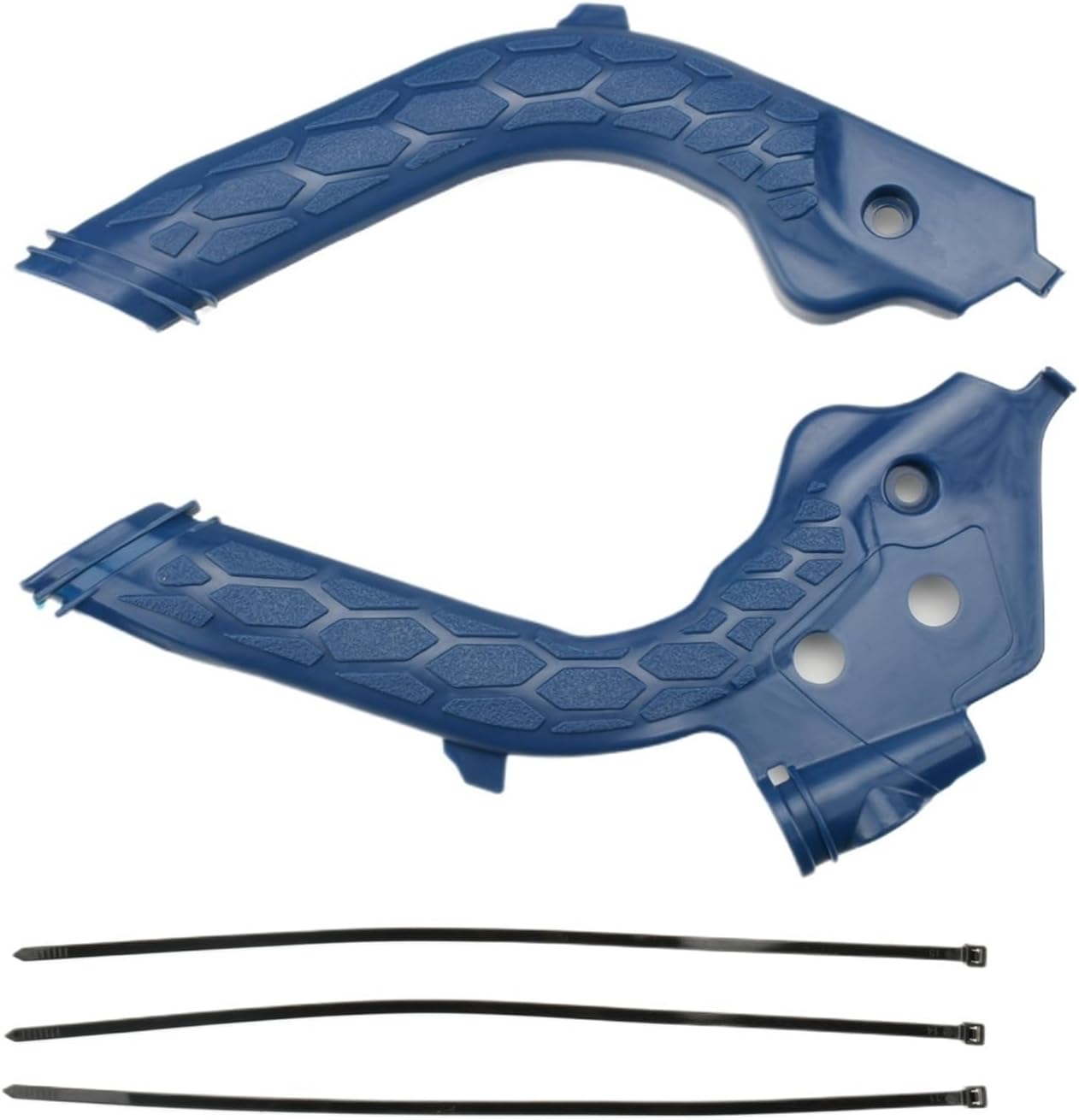 Motorcycle Frame Guards Covers Protectors Compatible with Husqvarna FC FE FX TC TX TE 125-501 2019-2022 Gas Gas EX EC MC 125-450 21-22(Blue)