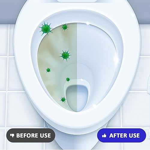 Miniatura 7 de Coldcool Tabletas limpiadoras de inodoro, paquete de 20, limpiador de inodoro de larga duración, aroma a pino.