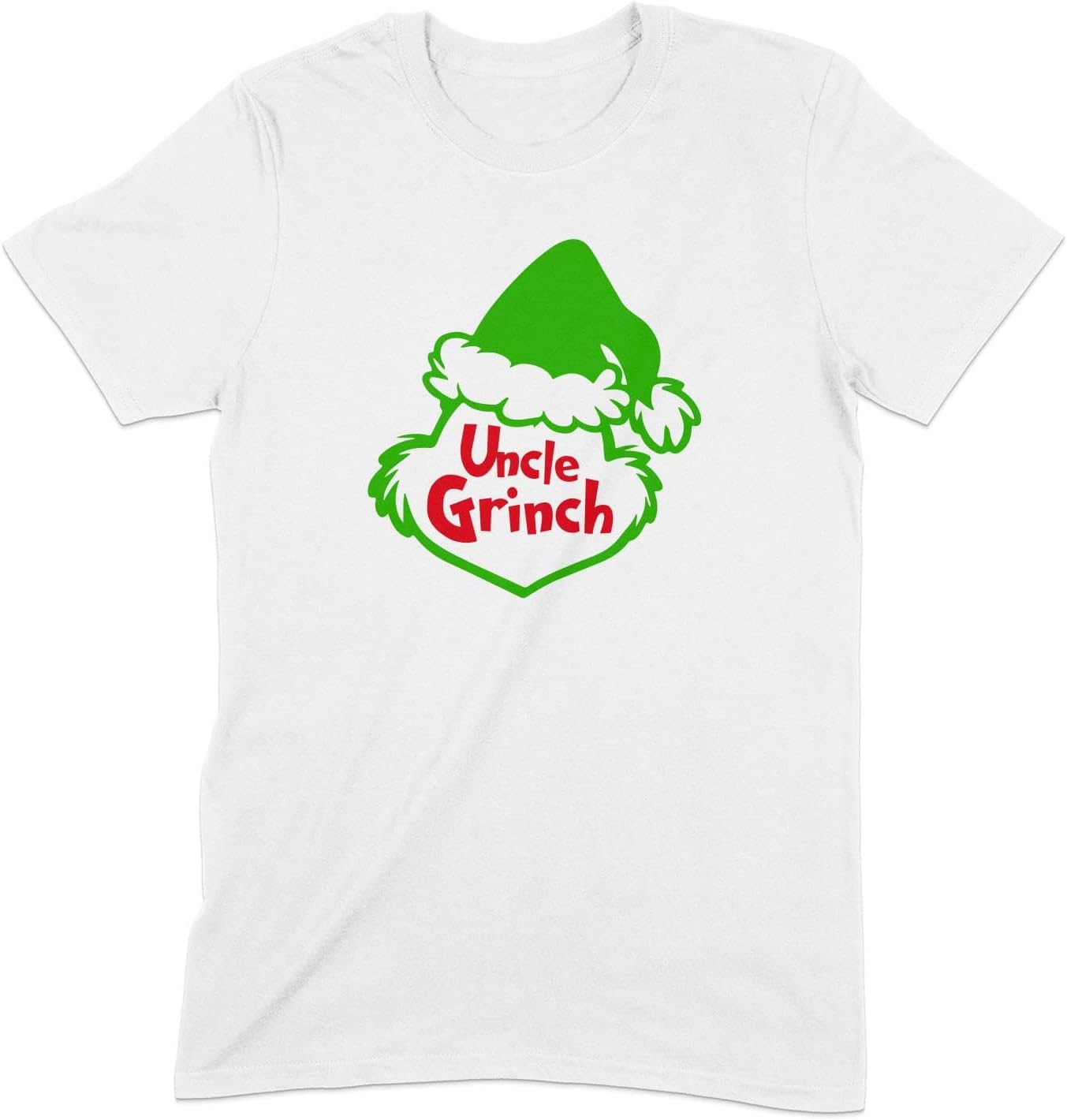 Uncle Grinch Christmas T-Shirt, Funny Holiday Family Tee, Xmas Party Top, Festive Graphic Shirt for Men and Women