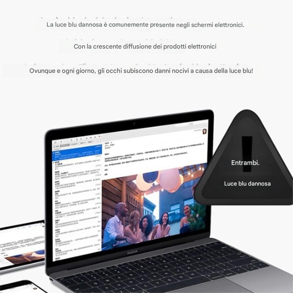 Occhiali autoregolanti da vista con messa a fuoco automatica – Visione Autofocus a Cristalli Liquidi + Custodia Inclusa – Per Uomini e Donne (2.5X,2*Pendenza)