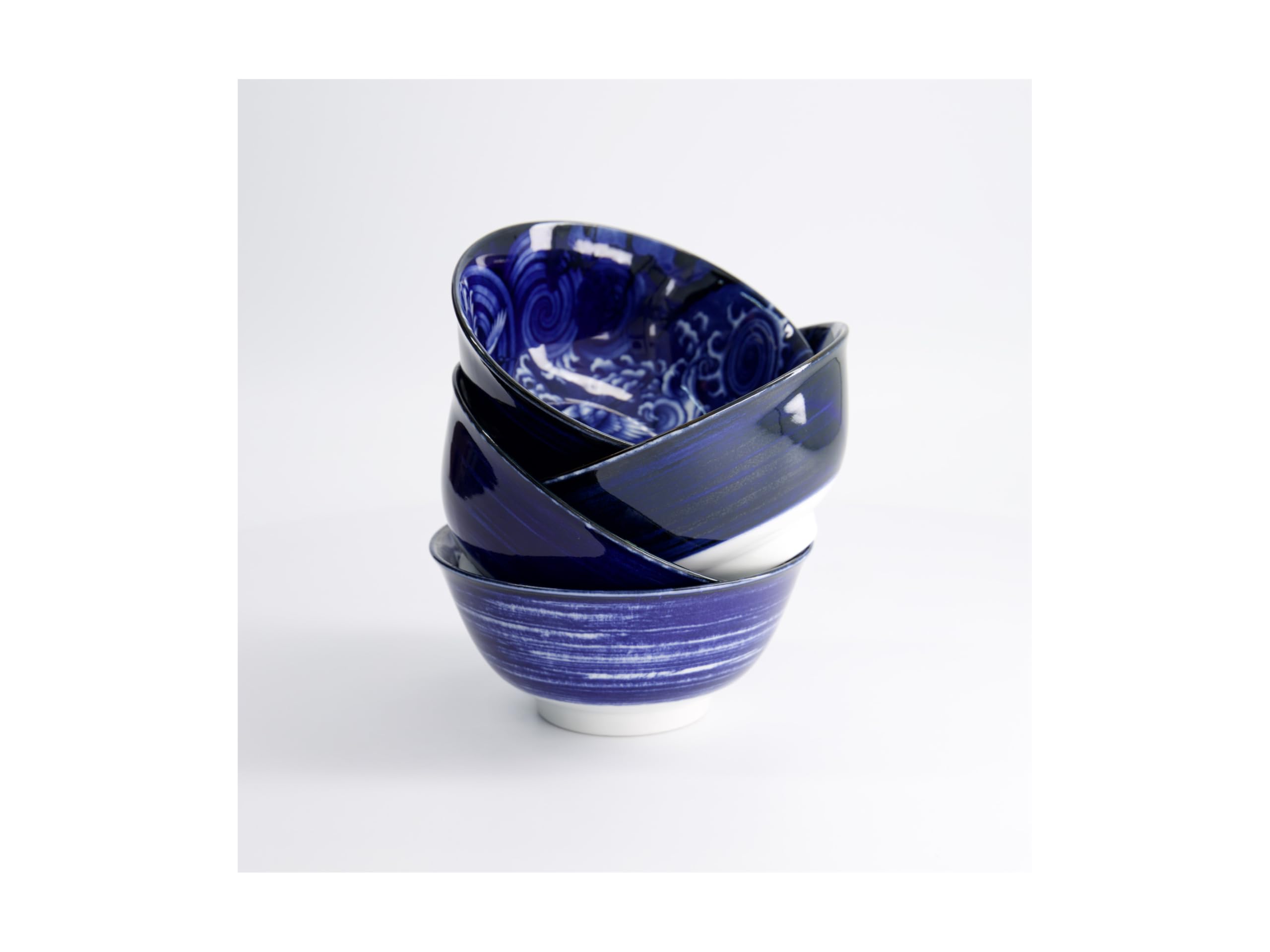 TOKYO DESIGN STUDIO - JAPONISM TAYO BOWL SET4 14.7X6.9CM 550ML