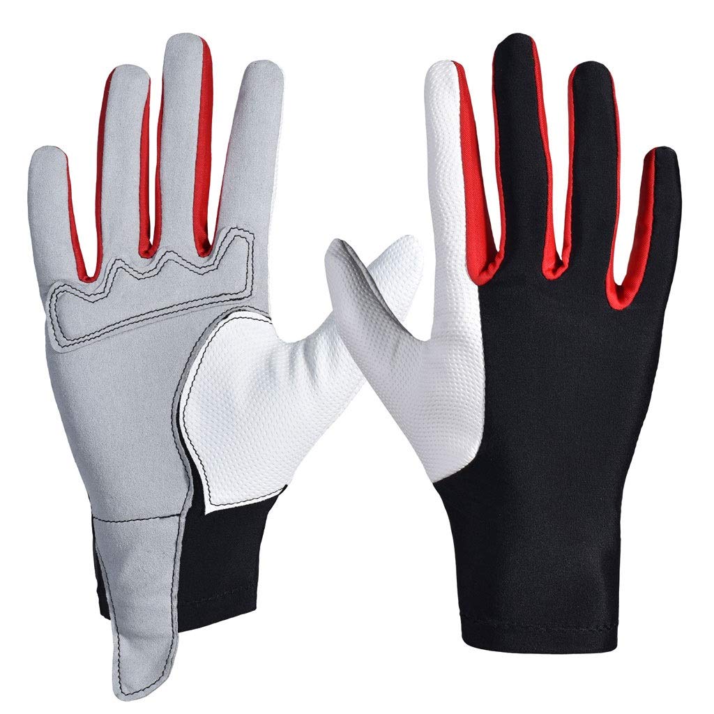 Gants d'équitation professionnels de compétition pour cavalières exigeantes
