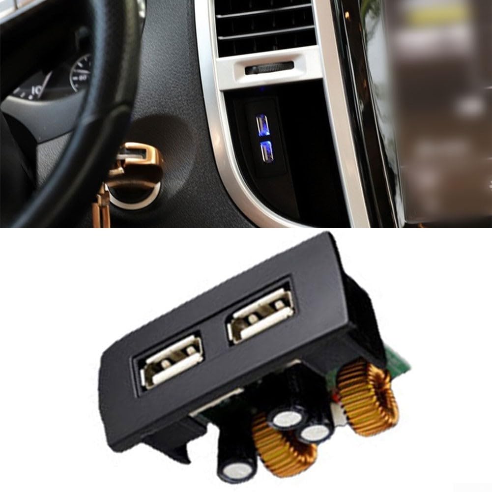 Cargador de consola central de coche USB 2.4A para Mercedes para Vito 2016-2020 modelo de reemplazo de interfaz de vehículo para dispositivos de carga