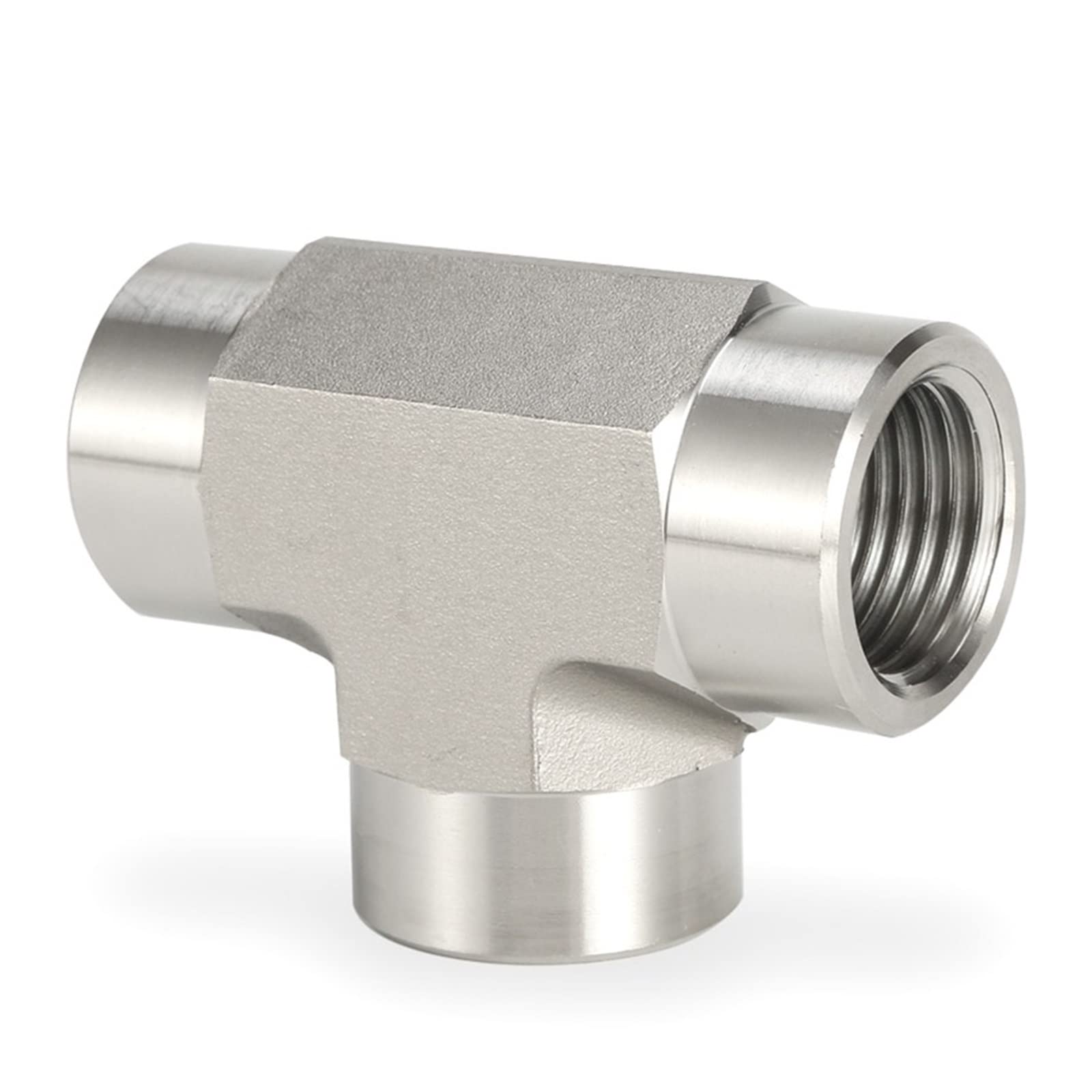 3-Wege Rohrverschraubung Edelstahl 316 - 25mm T-Stück Für Rohrverbindungen