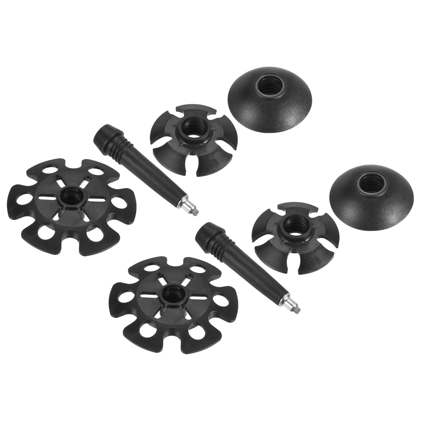 PATIKIL Trekking Pole Accessories Set, 8 Pack Walking Hiking Stick Snow Mud Baskets for Mud Ski Outdoor Climbing