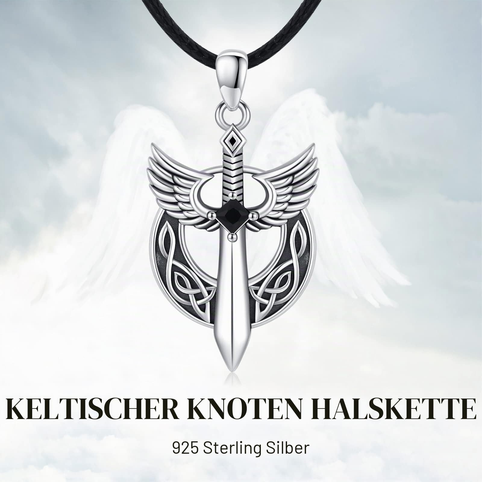 Wikinger Anhänger Halskette 925 Sterling Silber Nordische Viking Kompass Halskette Wikinger Pfeilspitze Schmuck für Mann Freund Bruder Damen