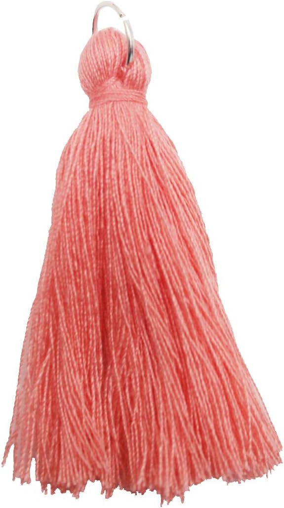 Handmade DIY Tassels 30Pcs Multicolored Mini Tassels for Earring Jewelry Making,DIY Craft Accessory ( 2 Inches)