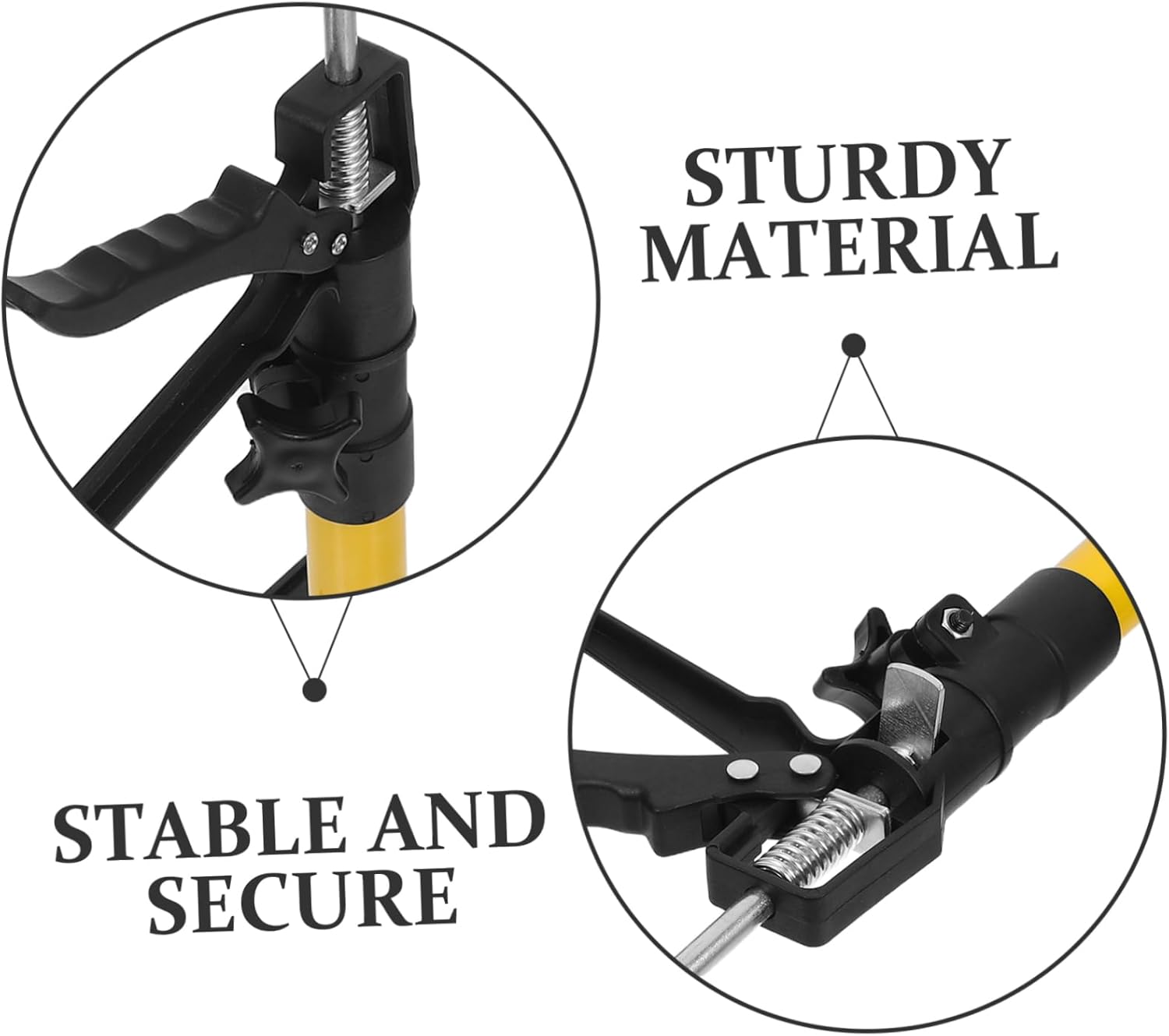 Zerodeko 2pcs Telescopic Support Poles Cabinet Lifting Rods Adjustable Mounting Kit Versatile for Bathroom Mirror Sink Cabinets Sturdy Construction