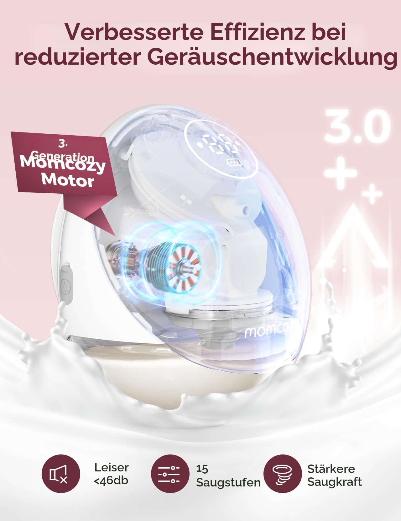 Momcozy Freihändige Milchpumpe 9