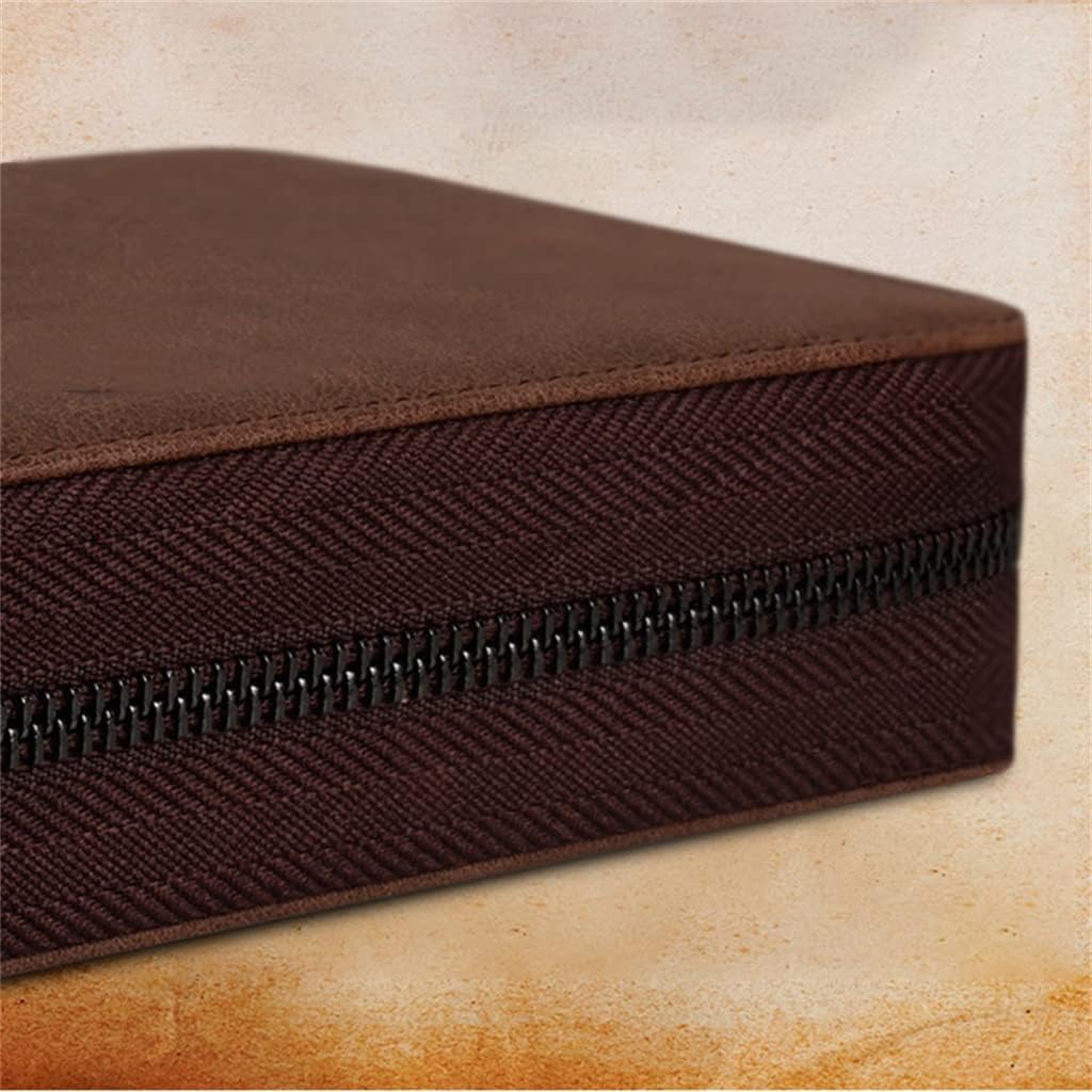 Large Capacity Card Holder Multiple Card Slot Business Card Holder Men's Zipper Ladies' Card Holder Card Holder (Color : A, Size