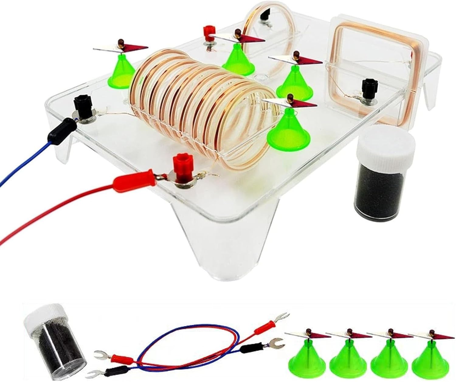 Current Magnetic Field, Instrument Physical Electromagnetism, Demonstrator Physics Electricity, Experiment Equipment Teaching, Educational Science Model