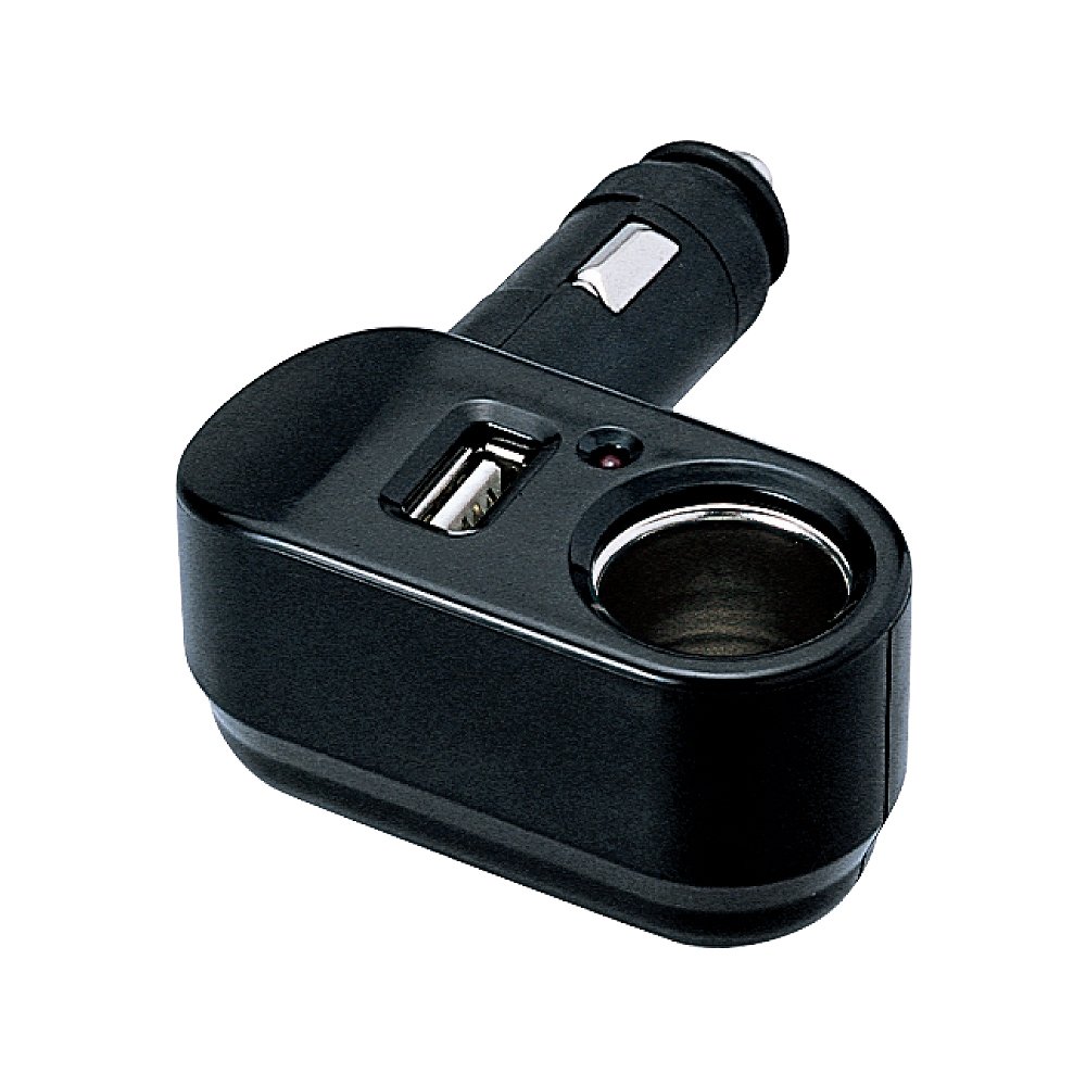 Amazon | カーメイト(CARMATE) 車用 シガーソケット L型 USB