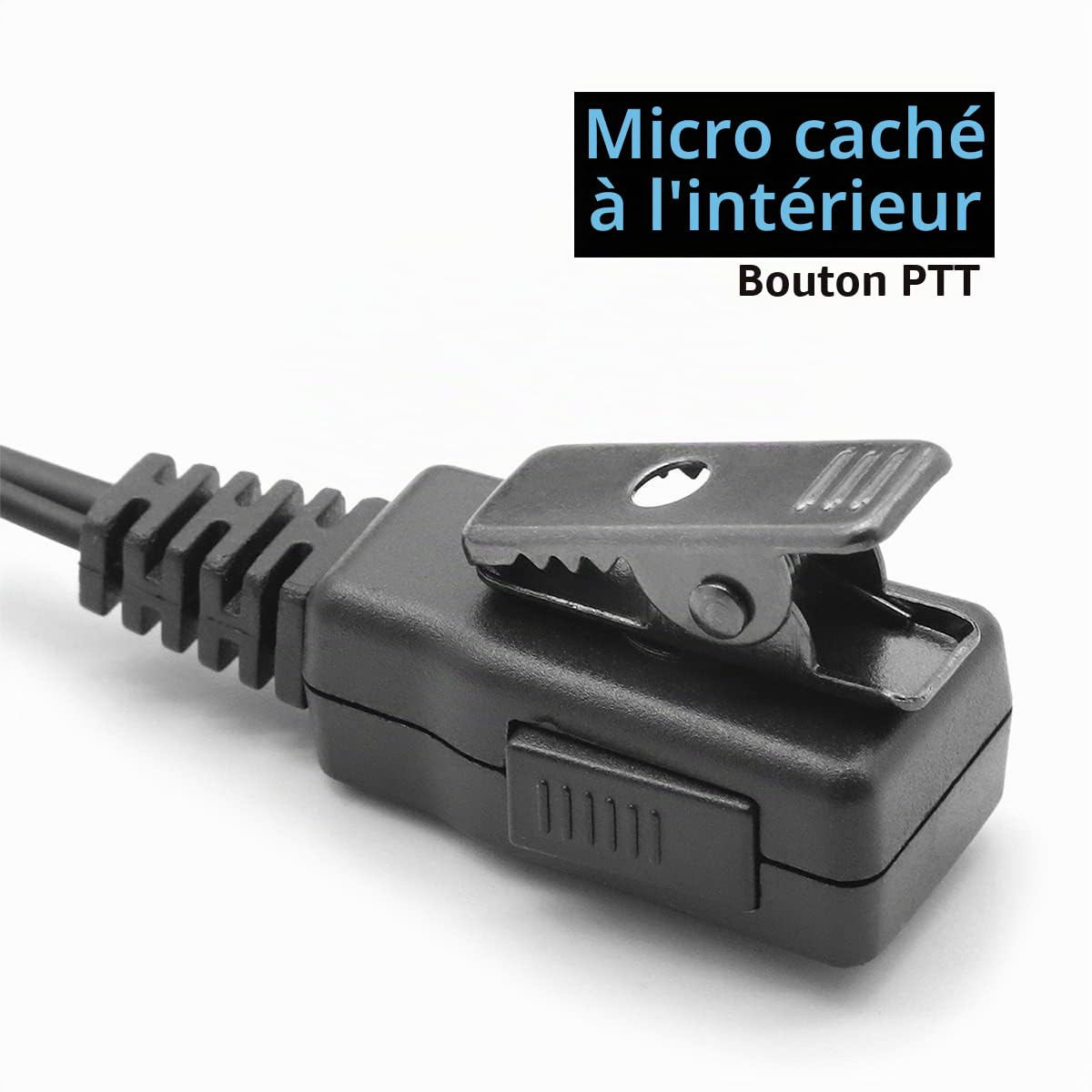 Oreillette G-Style micro PTT pour radio Motorola DP3400 DP3600 DP4400 | pour DP3401 DP4400e DP4401e DP4600 DP4600e DP4601 DP4601e DP4800 DP4801 DP4801e MTP850S MTP6650 Radio