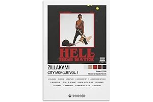 City Morgue Poster: Hell or High Water Canvas Art