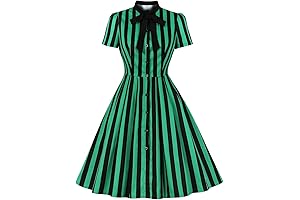 Charming Gothic Women's Dress: Vintage Flair with Contemporary Elegance