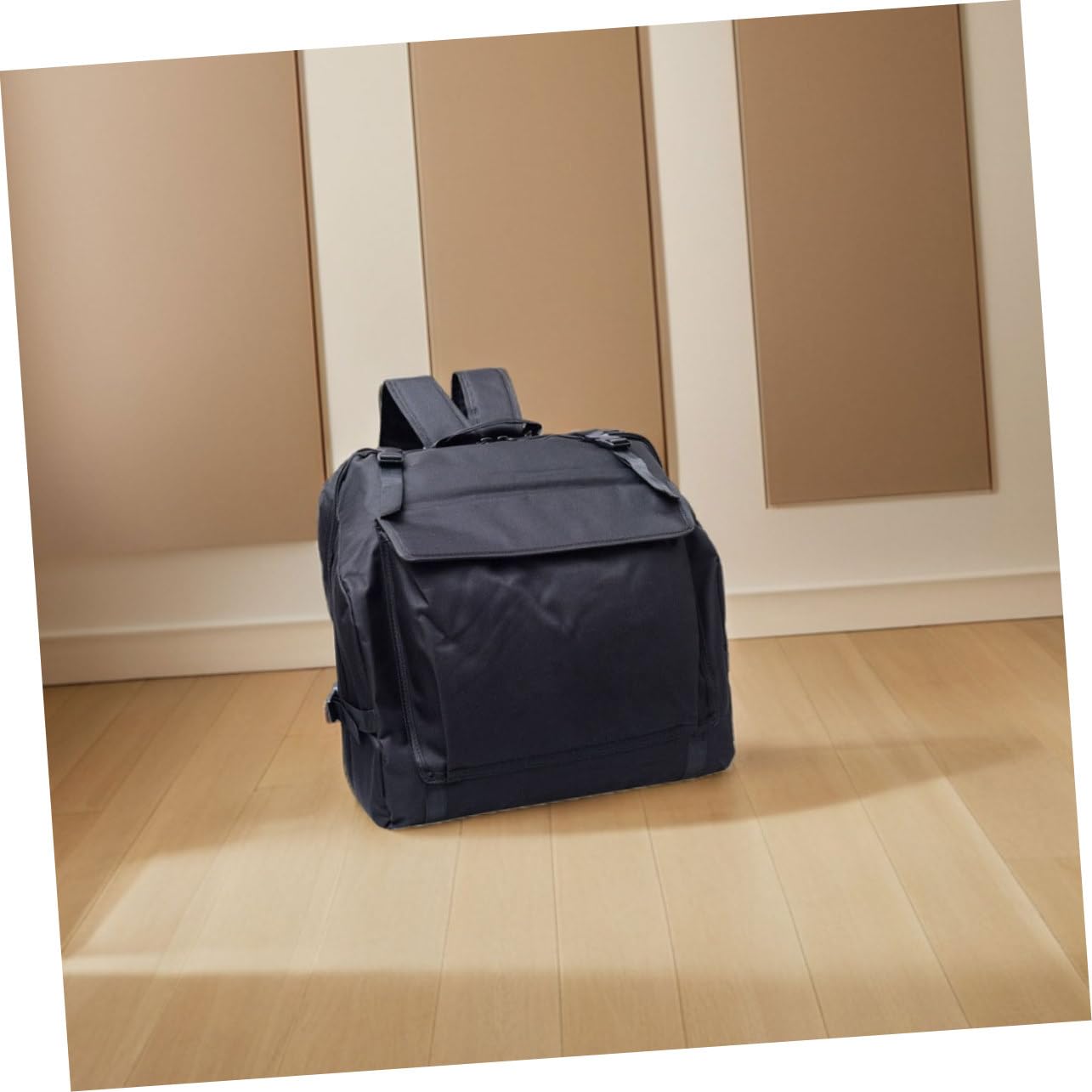 TOYANDONA Sac Accordéon Basses Étui De Rangement Sac De Transport Pour Instruments Poches Accessoires Noir