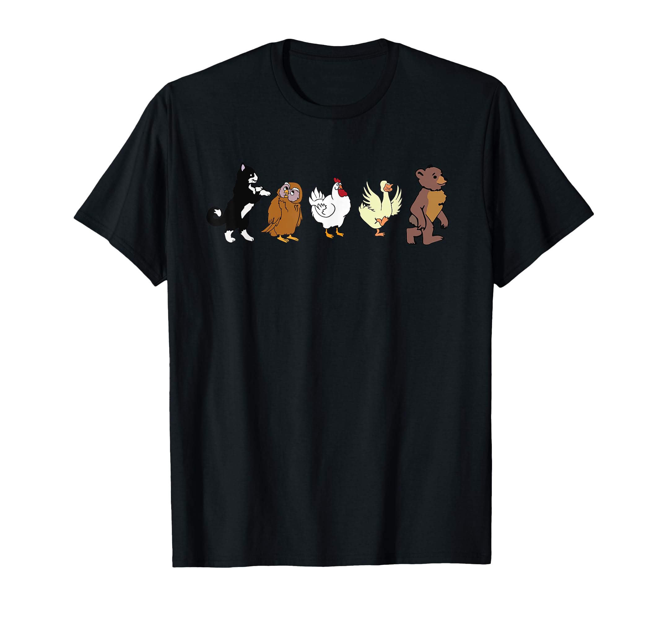 Animal Graphics Television SeriesLittle Bear Cartoon Animated TV Show Graphics Animal Friends T-ShirtOEKO-TEX STANDARD 100