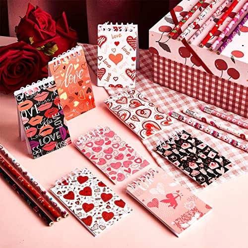 Set de 48 Lápices y Notas Mini San Valentín miniatura 5