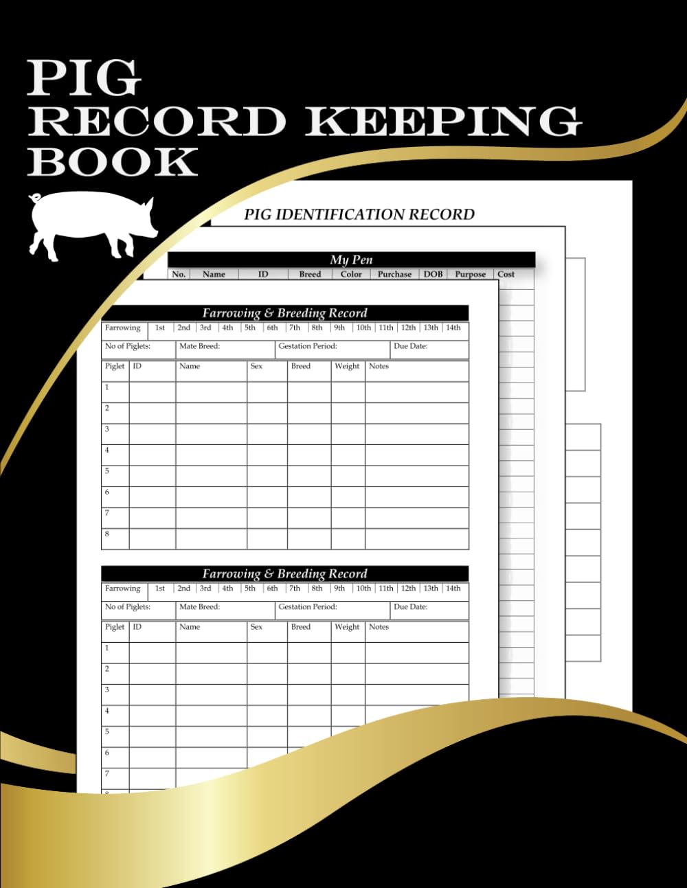 Pig Record Keeping Log Book: Pig Breeding Book, Pig Record Keeping Book to Record and Track Feed history, Medical, Vaccination, Parasite Control, Farrowing Breeding and Income/Expense Records: Publishing, NuFarm: 9798816605717: Amazon.com: Books pig-record-keeping-log-book-pig-breeding-book-pig-record-keeping-book-to-record-and-track-feed-history-medical-vaccination-parasite-control-farrowing-breeding-and-income-expense-records-publishing-nufarm-9798816605717-amazon-com-books