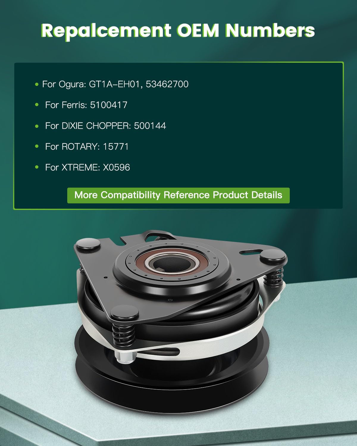 Amazon.com : SCITOO New Electric Lawnmower, PTO Clutch Fit for