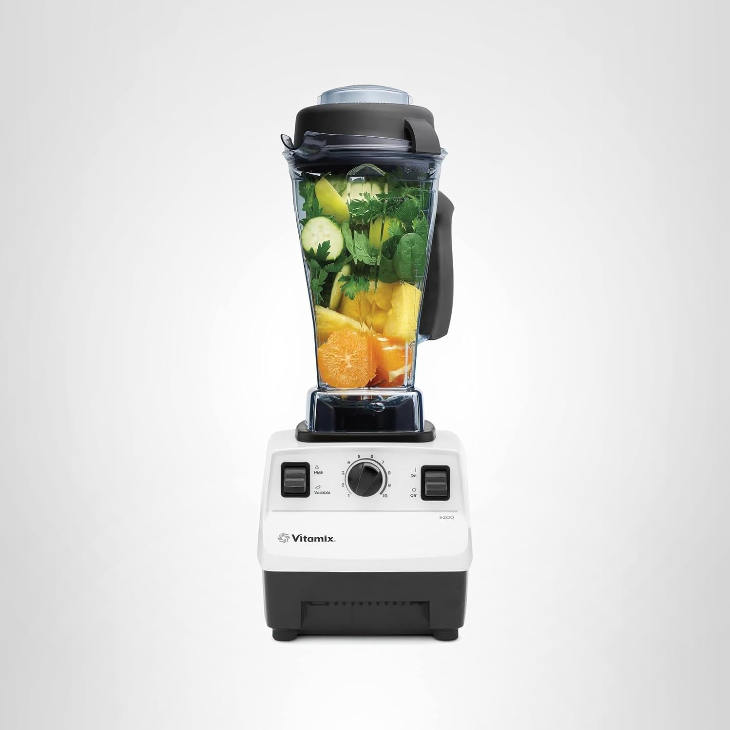 Vitamix 5200 Professional Blender - Ideal for Smoothies, Soups, Ice Cream, and More, Featuring Stainless Steel Blades, Self-Cleaning Function, and a 64 Oz Container in White 10 Vitamix 5200 Professional Blender - Ideal for Smoothies, Soups, Ice Cream, and More, Featuring Stainless Steel Blades, Self-Cleaning Function, and a 64 Oz Container in White - Image 10