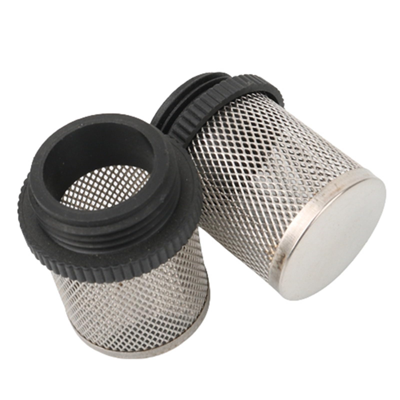 Filtro in Acciaio Inossidabile 304 for irrigazione da Giardino, Pompa 'Acqua for Acquario, Filtro con Filettatura Maschio in plastica(32mm,20 Pieces)