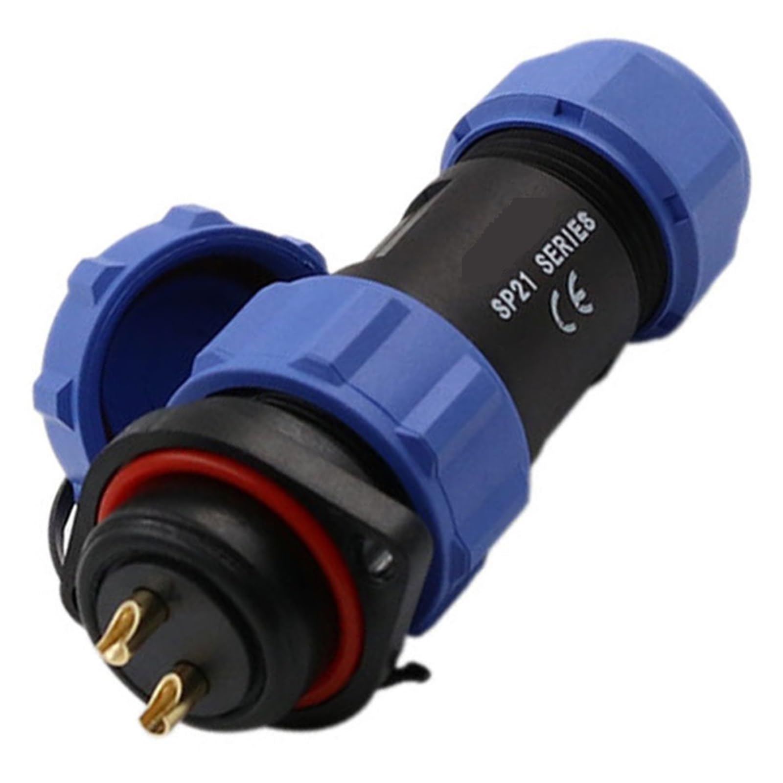 Conector de cable SP2110/P3 reversible industrial anticaídas con tuerca trasera