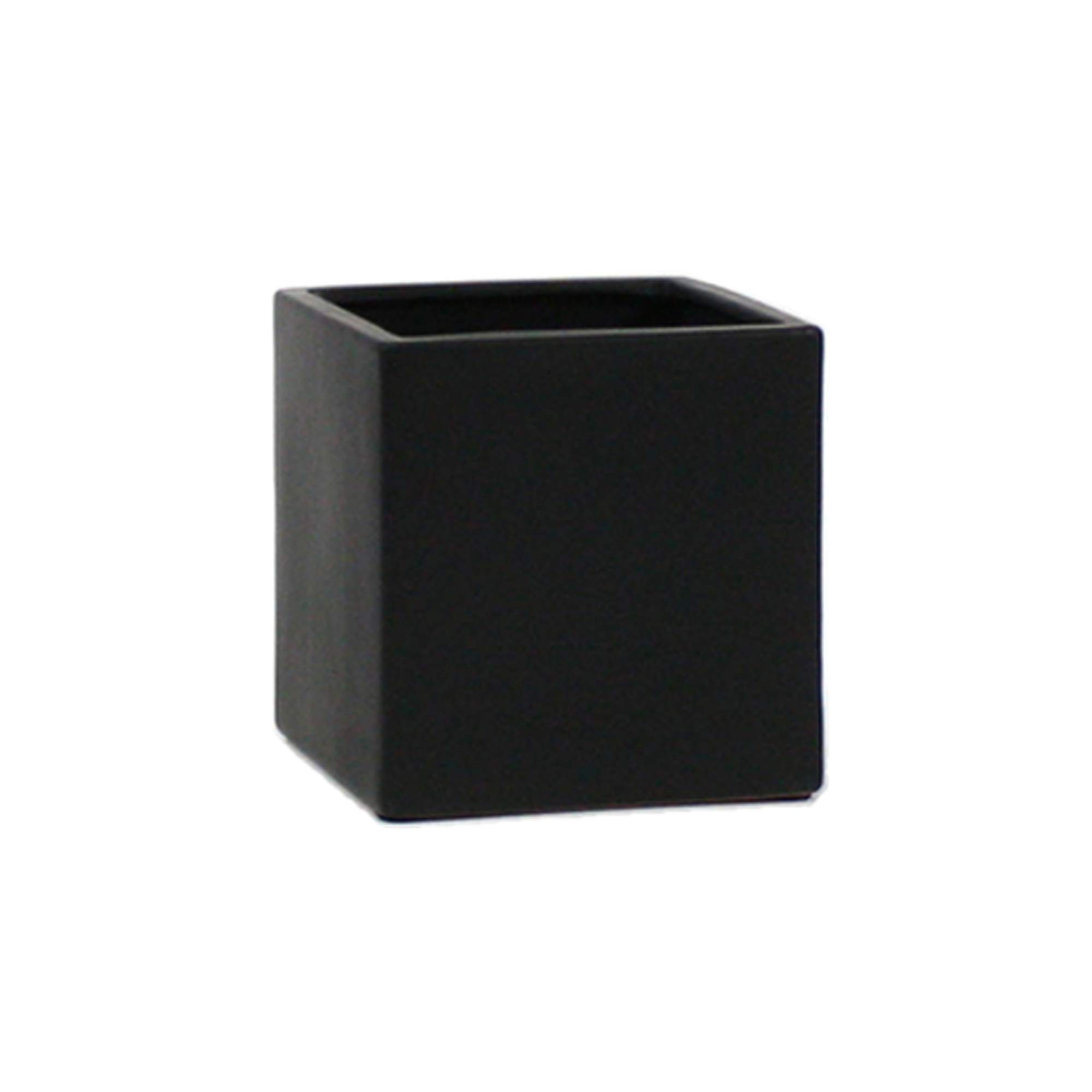 WGV International Ceramic Vase 3"x3"x3"H Black
