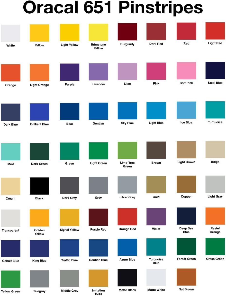 ORACAL 651 Gloss Gold Metallic Adhesive Vinyl Pinstripe Detailing Tape (4" x 30ft)