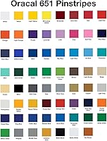 Vista 8 de ORACAL 651 Cinta adhesiva de vinilo blanco brillante para detalles (1 pulgada x 30 pies)