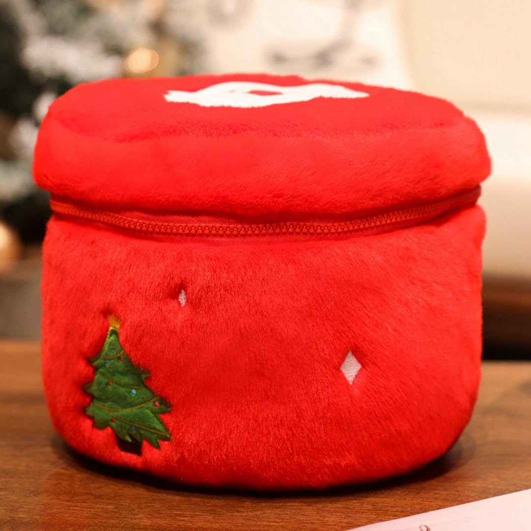 Bonito juguete de peluche de Papá Noel (caja de regalo)