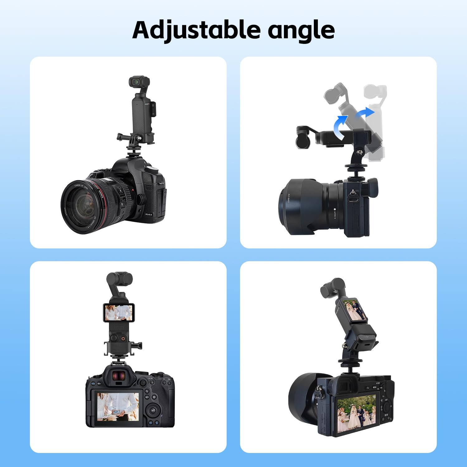 Amazon | DJI 対応 Osmo Pocket 4Pro/4/3 用コールドシューマウント