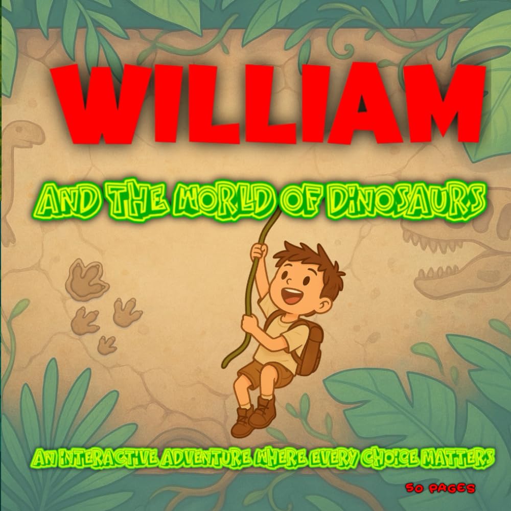 William and the World of Dinosaurs: The adventure where YOU choose the ending!