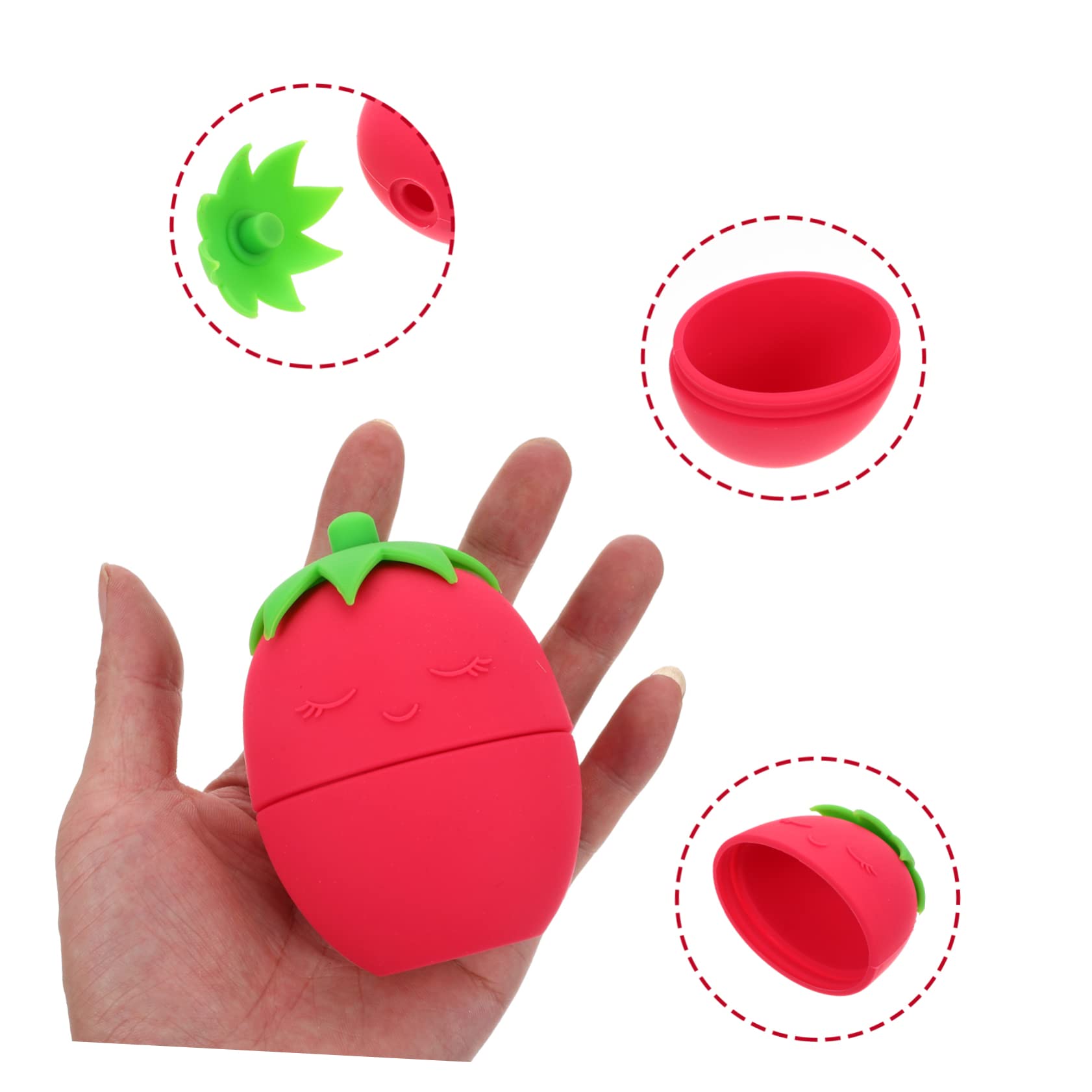 MAGICLULU 4 Stücke Erfrischende Gesichts Ice Roller Für Gesicht Silikon Ice Roller Hautpflege Eye Roller