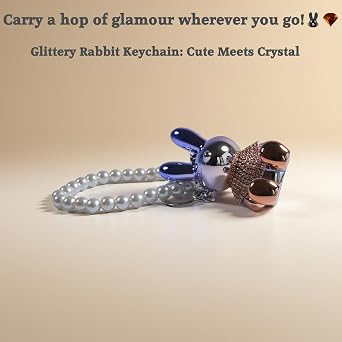 Cute Bling Rhinestone Keychains for Women & Girls - Sparkle and Shine Crystal Key Ring Charm for Handbags, Car Keys,Coin Purse,Backpack